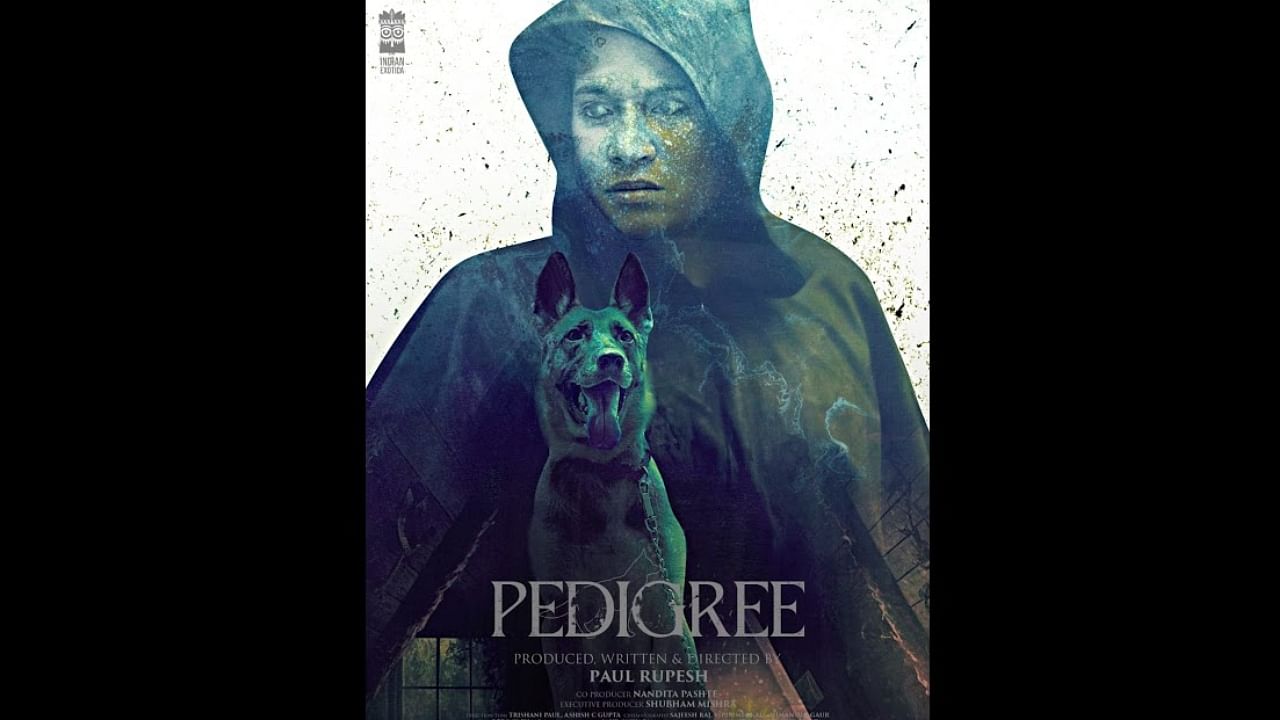 Chhaya Kadam on the poster of Bollywood movie 'Pedigree'. Credit: Special Arrangement