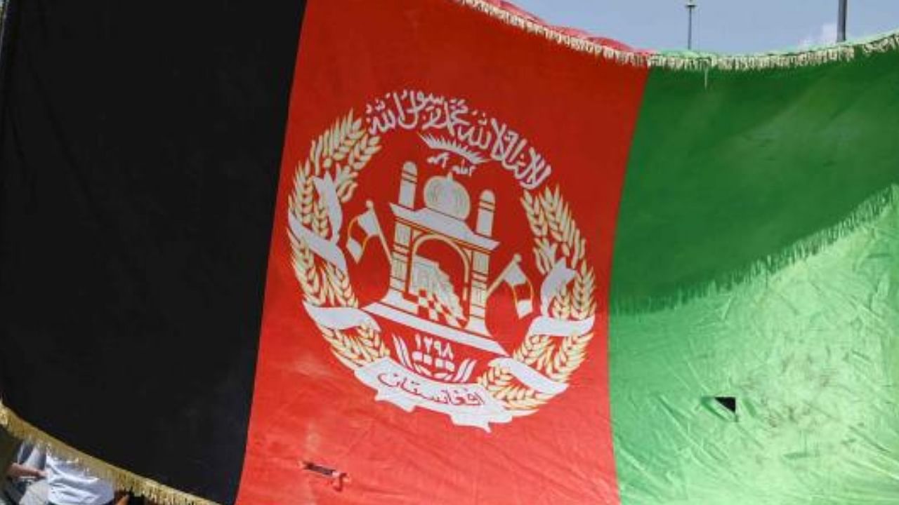 Afghanistan flag. Credit: AFP Photo