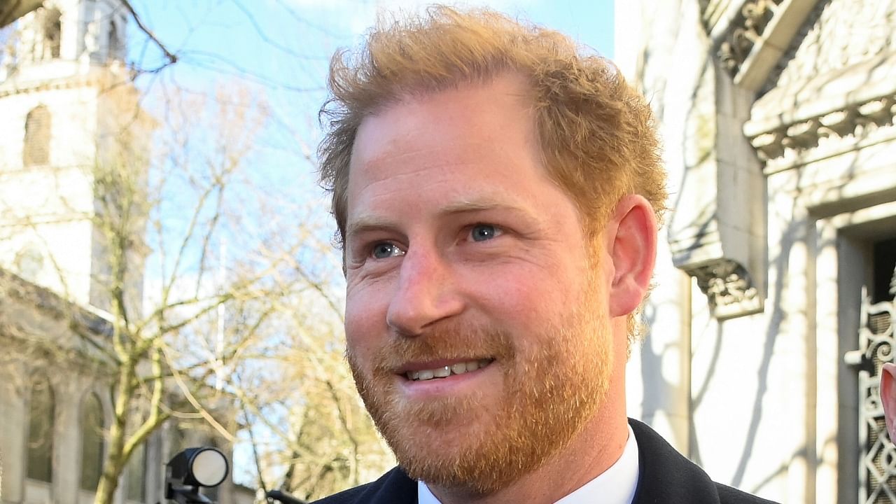 Britain's Prince Harry, Duke of Sussex, arrives at the High Court in London, Britain March 27, 2023. Credit: Reuters Photo