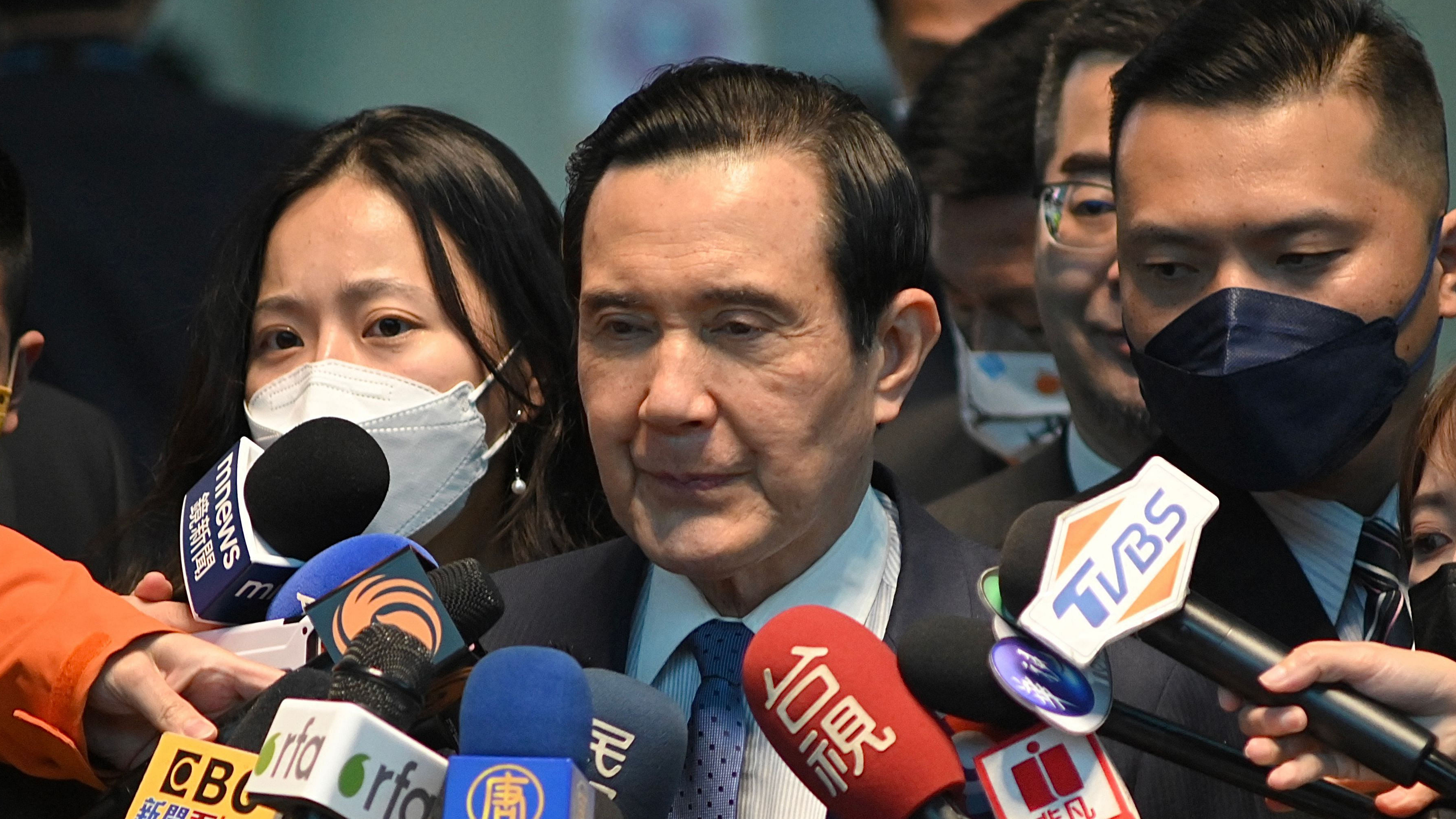 Former President of Taiwan, Ma Ying-jeou, has set on a 12-dat visit to China starting on March 27. This will be the first visit to China by a Taiwanese leader in the last seven decades. Credit: AFP Photo