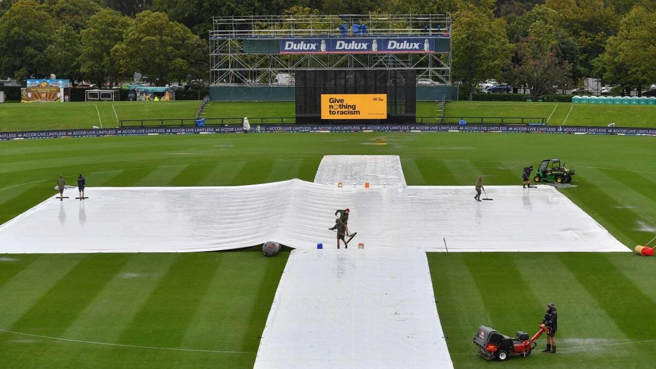 A view of the Hagley Oval in Christchurch. Credit: AFP Photo