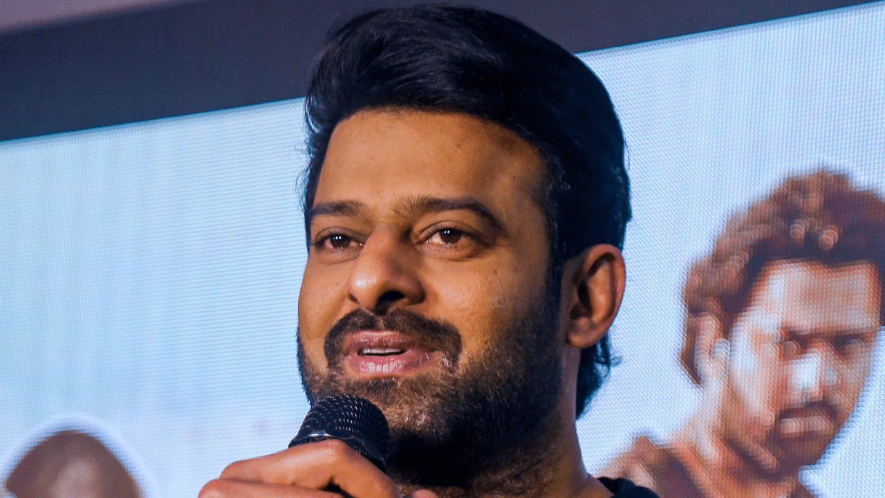 T-Series shared the release update on its official Twitter page. Pictured: Prabhas. Credit: PTI Photo