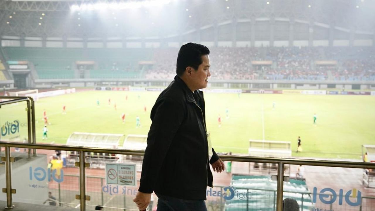 Indonesia football federation chairperson Erick Thohir. Credit: Twitter/erickthohir