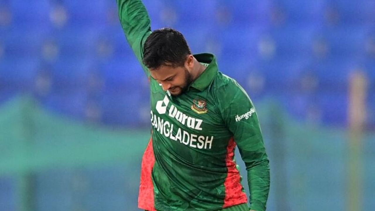 Bangladesh captain Shakib Al Hasan. Credit: AFP Photo