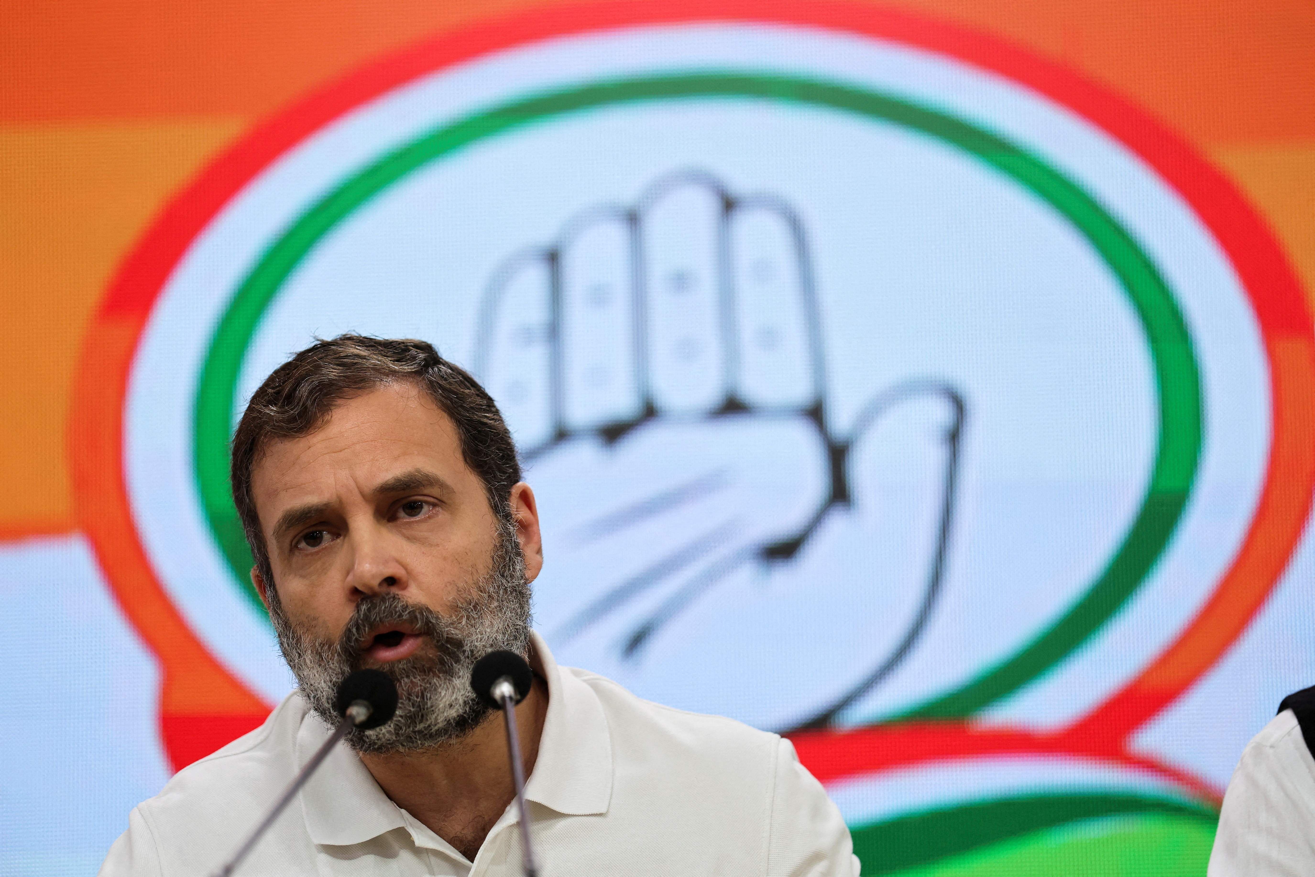 Rahul Gandhi. Credit: Reuters Photo