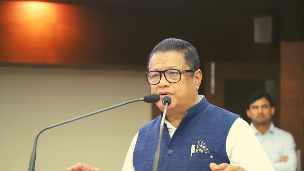 Assam education minister Ranoj Pegu. Credit: Twitter/ranojpeguassam