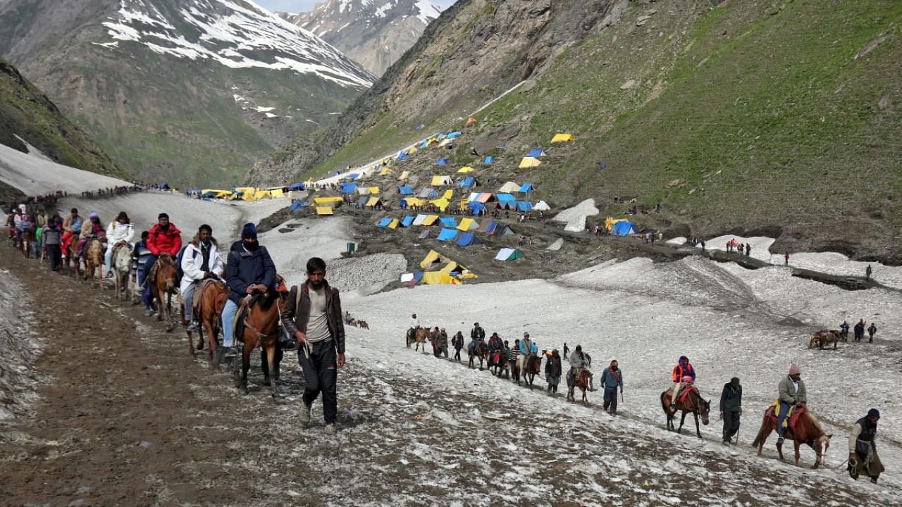 While the exact date of commencement of the yatra is yet to be announced, the pilgrimage is scheduled to culminate on August 30 coinciding with Raksha Bandhan. Credit: Reuters Photo