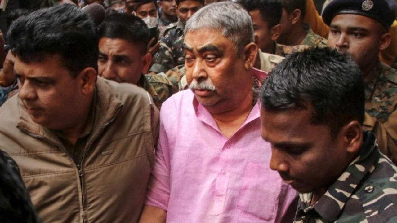 Jailed TMC leader Anubrata Mondal. Credit: PTI Photo