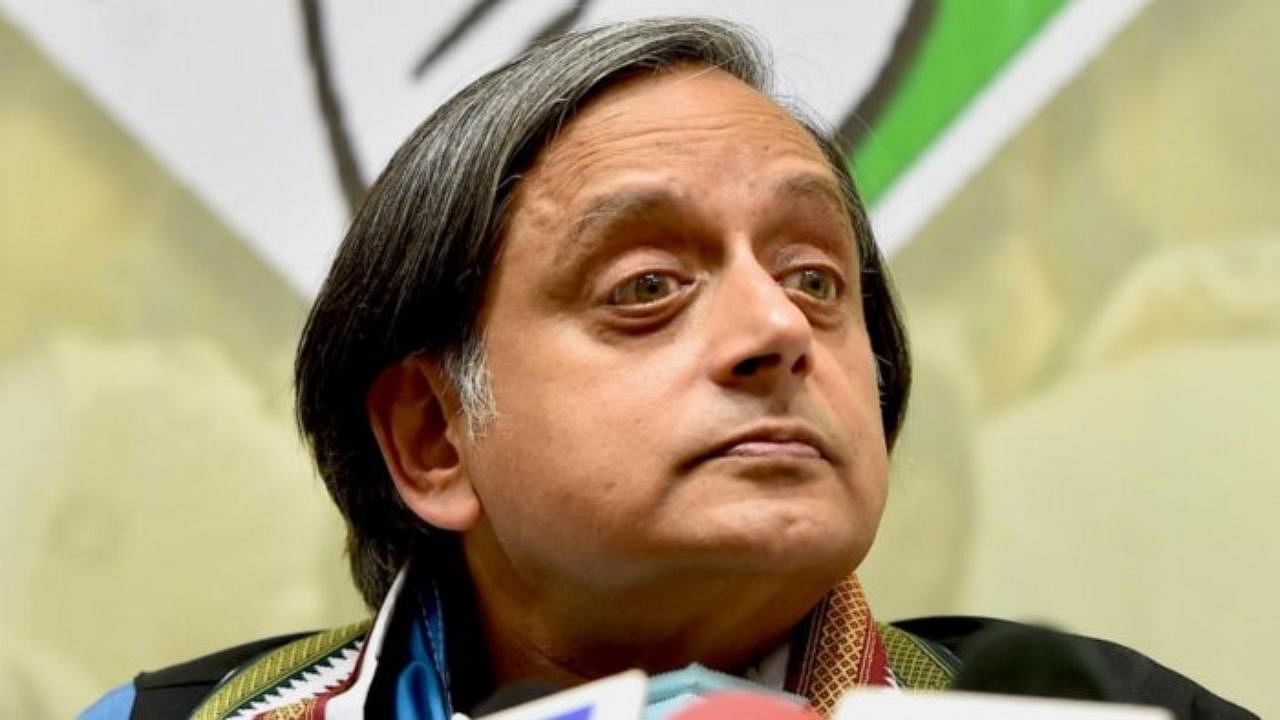 Shashi Tharoor. Credit: PTI Photo