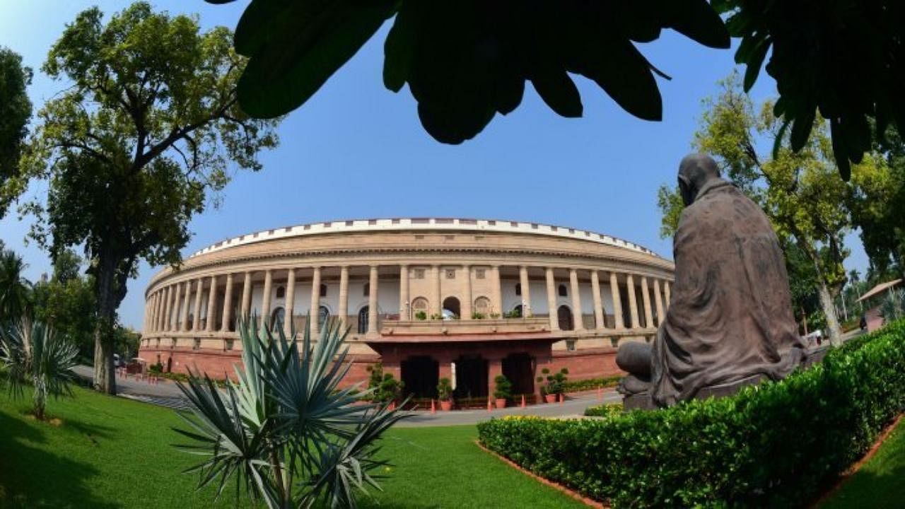 The Indian Parliament. Credit: PTI Photo