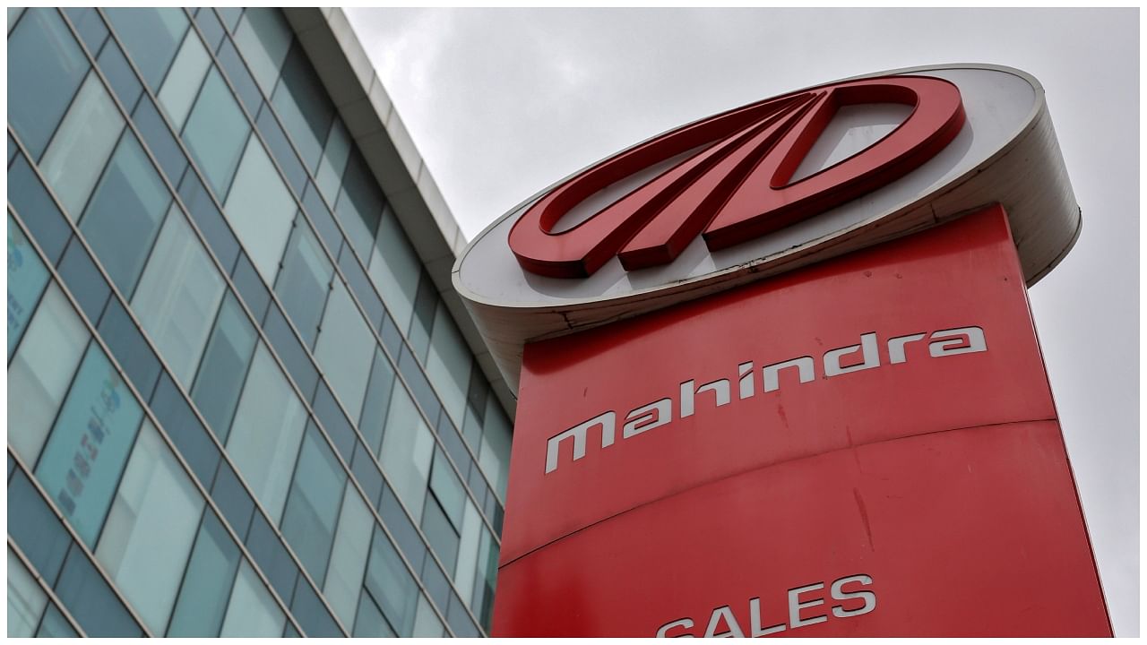 The logo of Mahindra and Mahindra. Credit: Reuters Photo