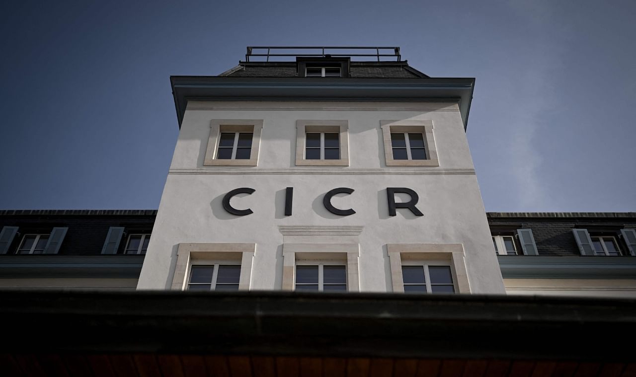 In this photo taken on March 21, 2022 the headquarters of the International Committee of the Red Cross (ICRC) is seen in Geneva. - Red Cross says to cut 1,500 jobs over next year amid funding shortage on April 4, 2023. Credit: AFP File Photo
