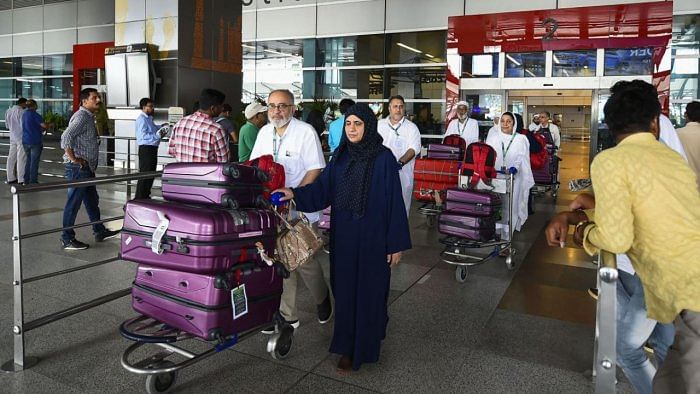 Indira Gandhi International Airport, in New Delhi. Credit: PTI Photo