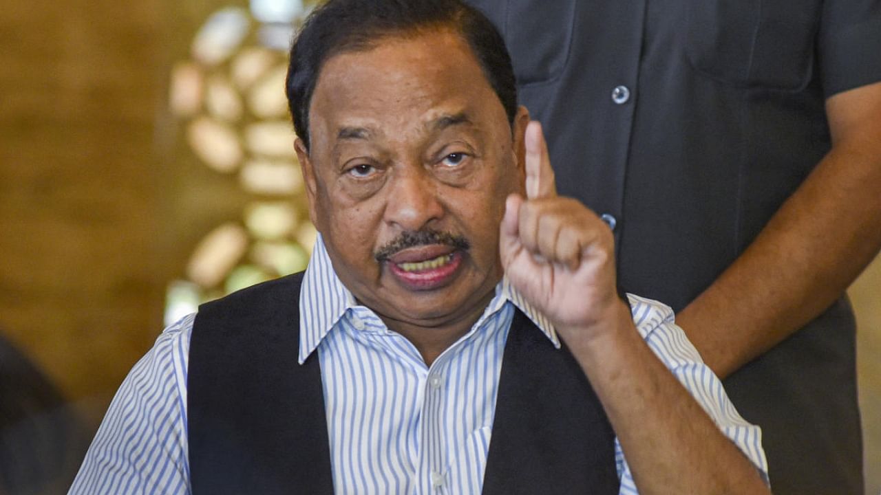 Union Minister Narayan Rane. Credit: PTI Photo