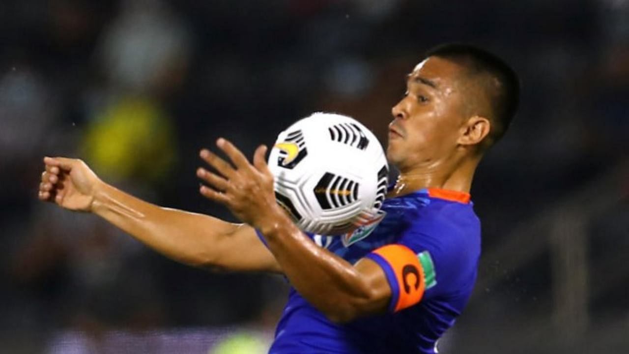 Sunil Chhetri. Credit: Reuters Photo