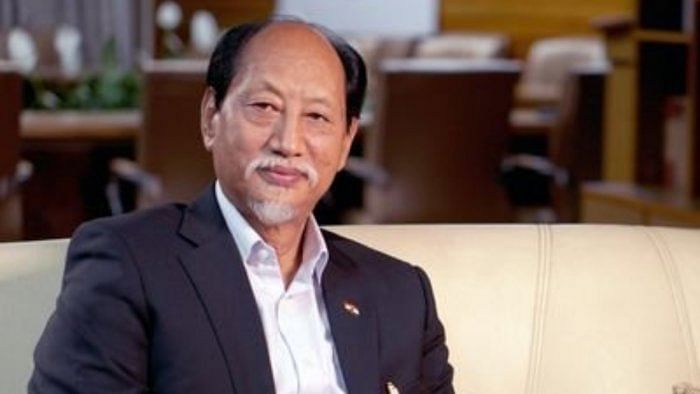 Nagaland Chief Minister Neiphiu Rio. Credit: Twitter/@Neiphiu_Rio