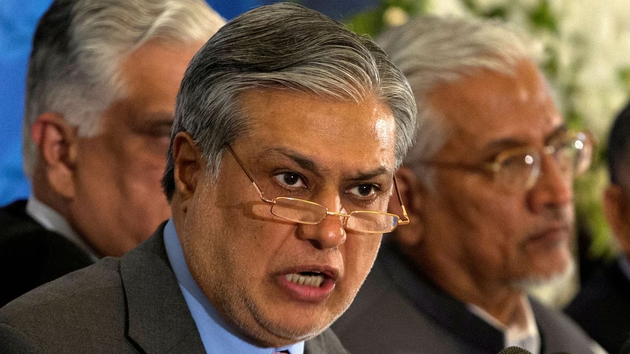 Pakistan's Finance Minister Ishaq Dar. Credit: Reuters Photo