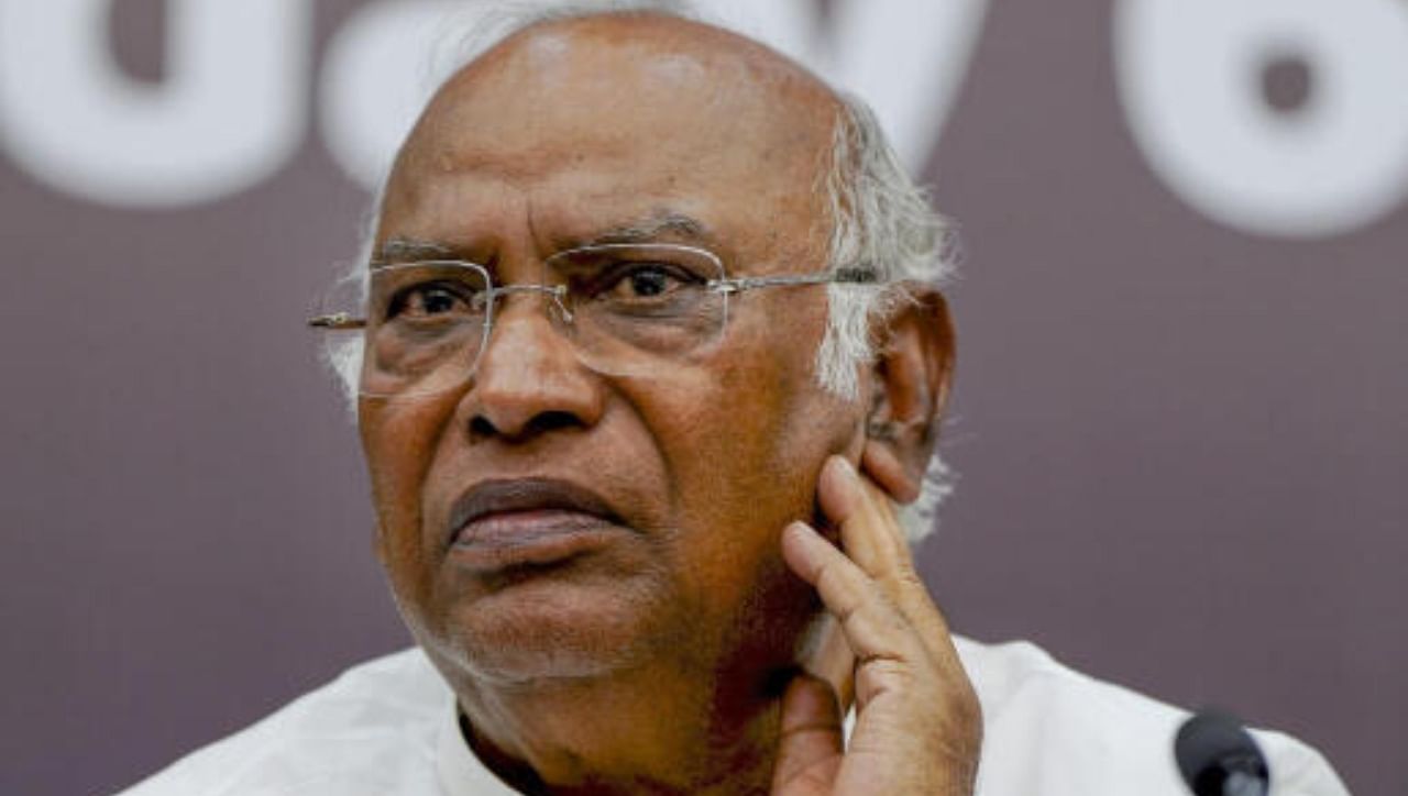 Congress President Mallikarjun Kharge. Credit: PTI Photo