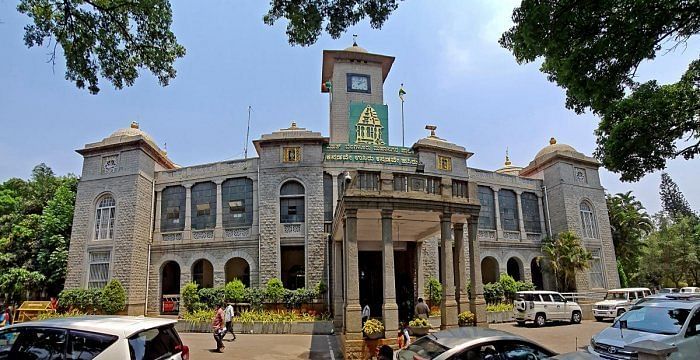 Bruhat Bengaluru Mahanagara Palike building in Bengaluru. Credit: DH Photo