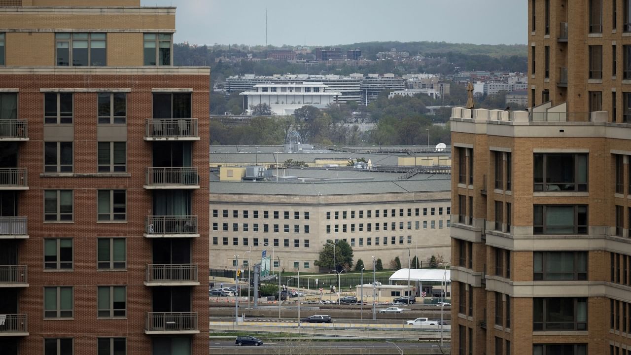 The Pentagon building is seen in Arlington, Virginia, US, April 6, 2023. Credit: Reuters File Photo