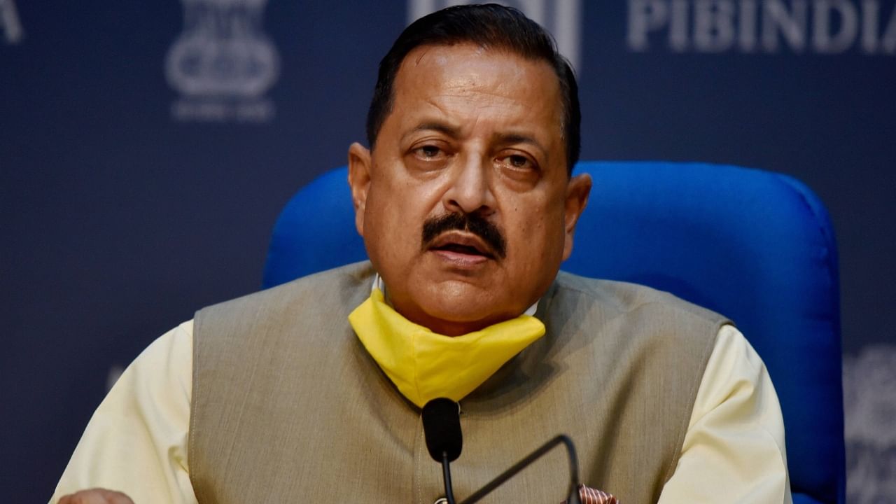 Union Minister for State for Science & Technology and Earth Sciences Jitendra Singh. Credit: PTI File Photo