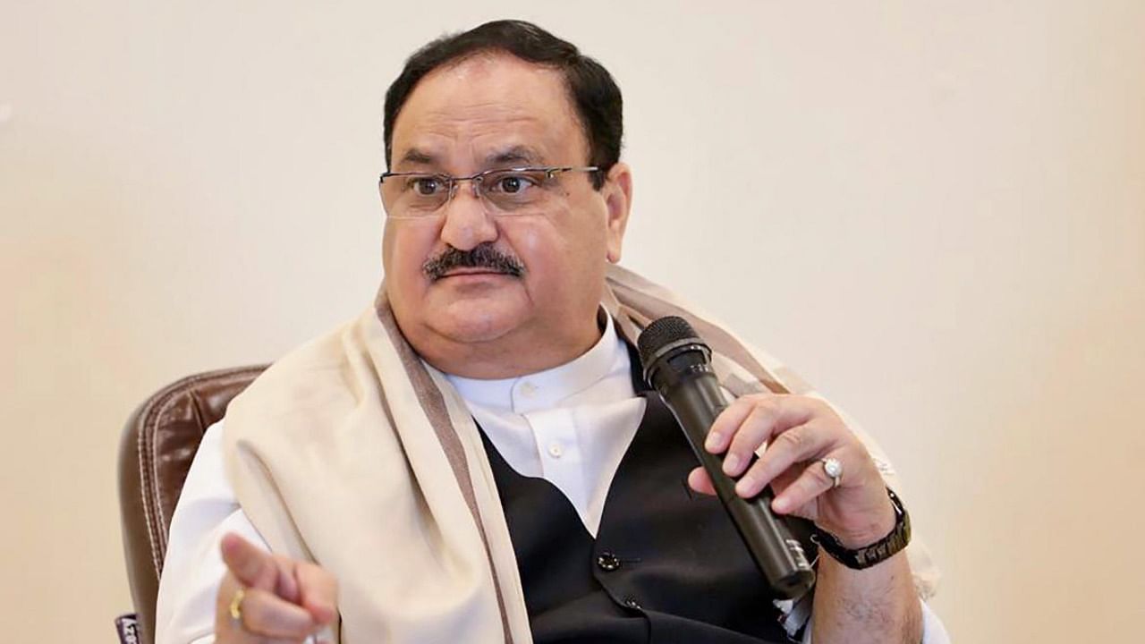 On Saturday, party national president J P Nadda and Home Minister Amit Shah held a day-long meeting about aspirants in each constituency. Credit: PTI Photo