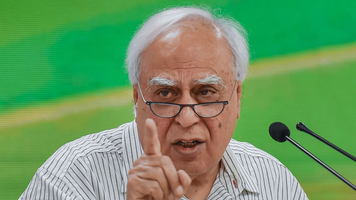 Sibal asserted that the Congress certainly has to be the fulcrum and at the centre of any coalition of Opposition parties that will take on the BJP in 2024. Credit: PTI Photo