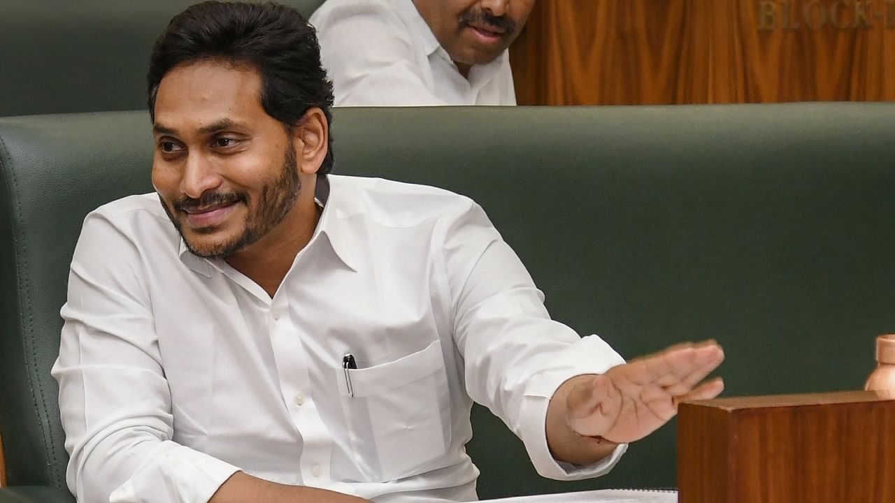  Andhra Pradesh Chief Minister YSR Jagan Mohan Reddy. Credit: PTI File Photo