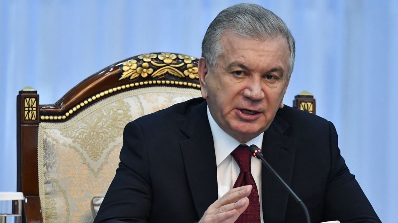 Uzbek President Shavkat Mirziyoyev. Credit: AFP File Photo