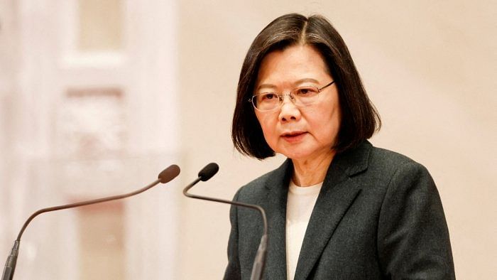 Taiwan President Tsai Ing-wen. Credit: Reuters File Photo