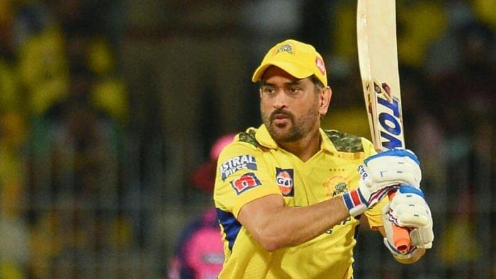 Chennai Super Kings' captain MS Dhoni. Credit: AFP Photo