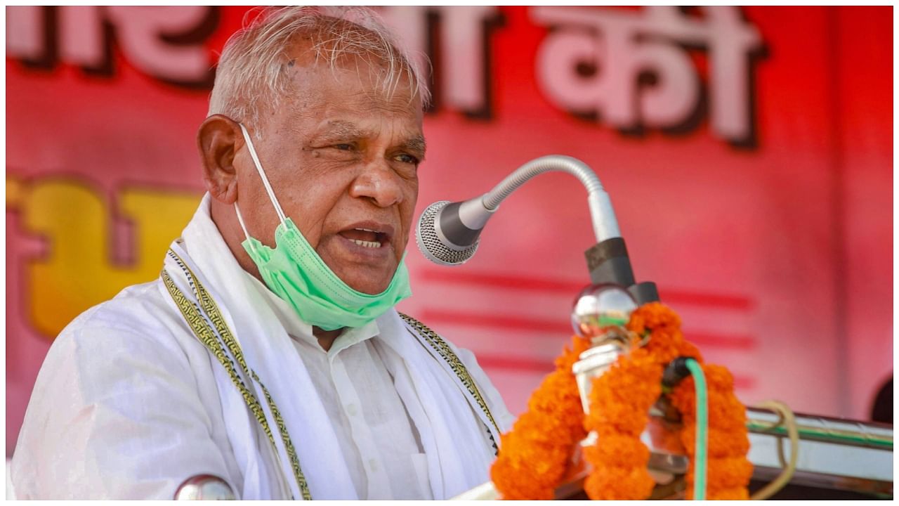 Jitan Ram Manjhi. Credit: PTI Photo