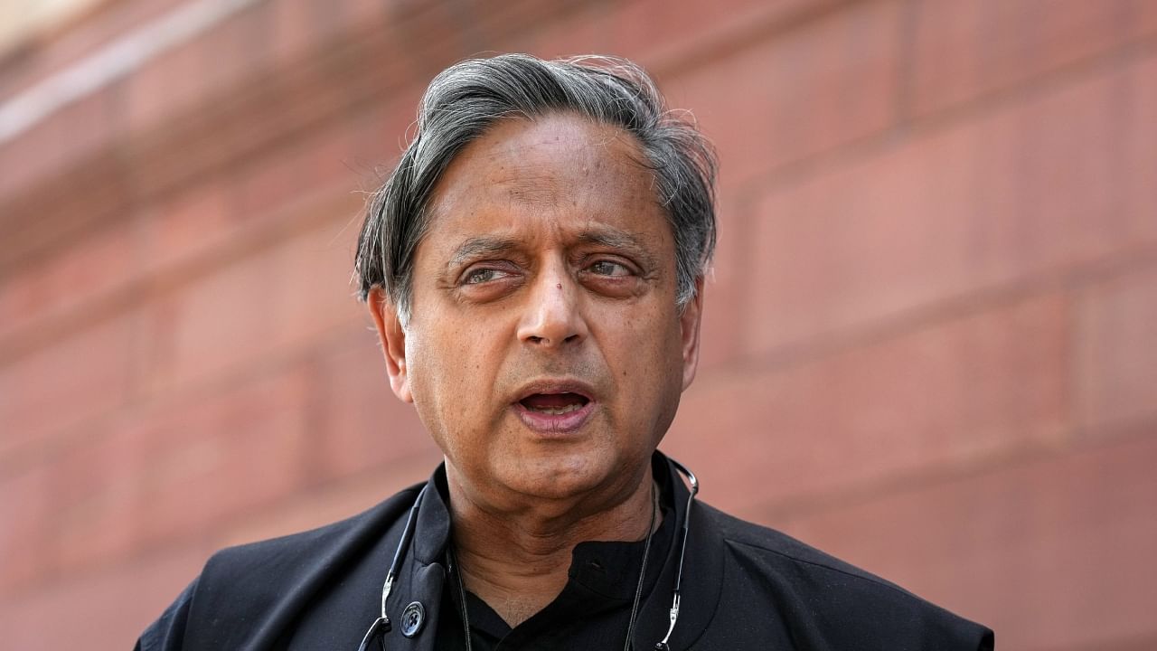 Congress MP from Thiruvananthapuram, Shashi Tharoor. Credit: PTI File Photo