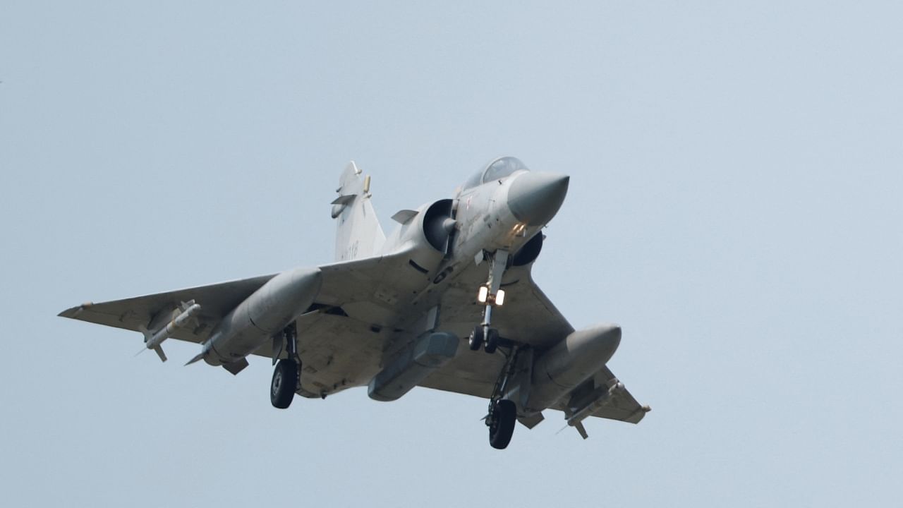 A Taiwan Air Force Mirage 2000-5 aircraft. Credit: Reuters Photo