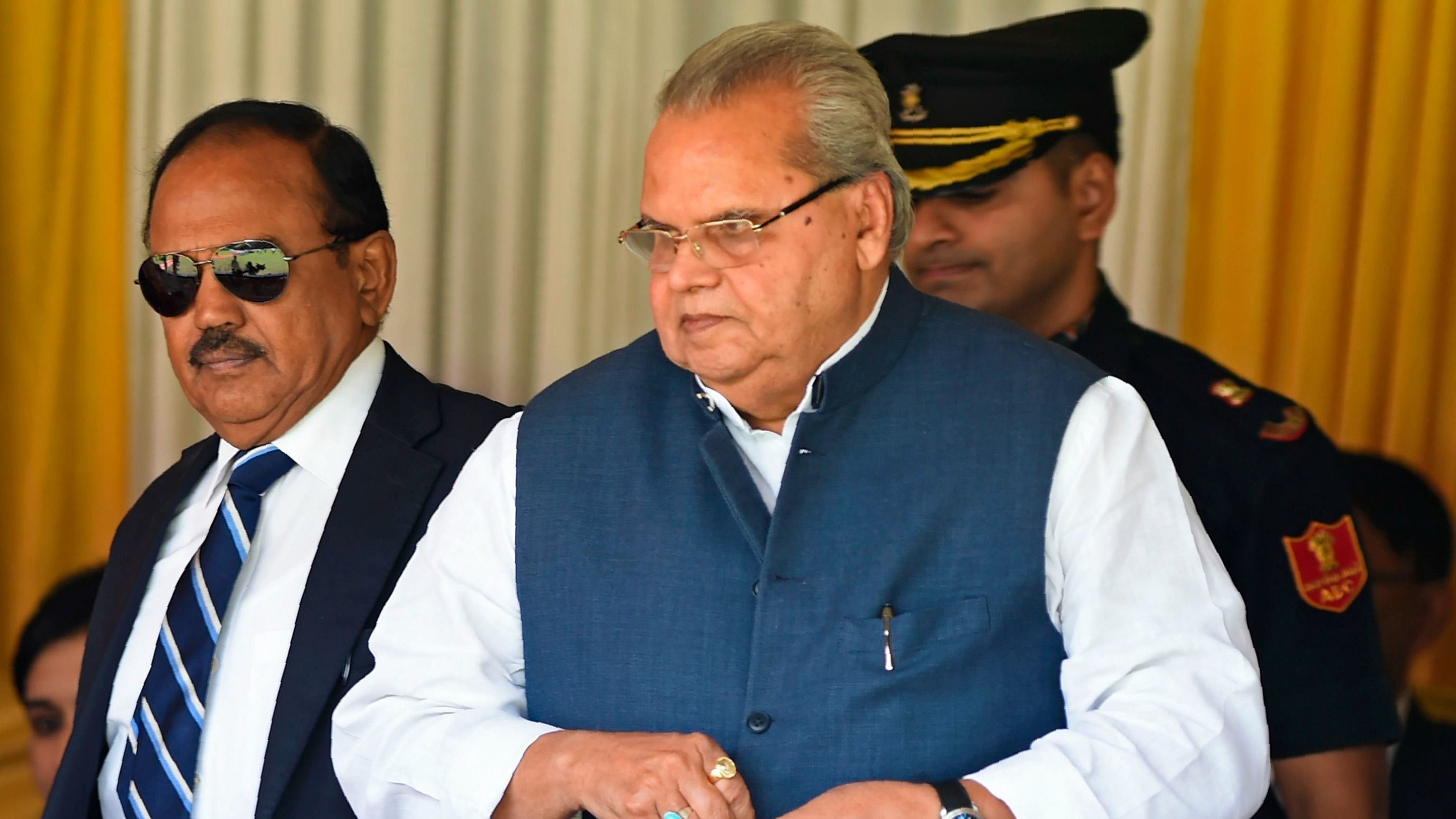 Former Jammu and Kashmir governor Satya Pal Malik. Credit: AFP Photo