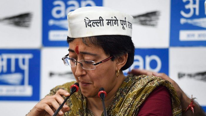 Delhi minister Atishi. Credit: PTI Photo