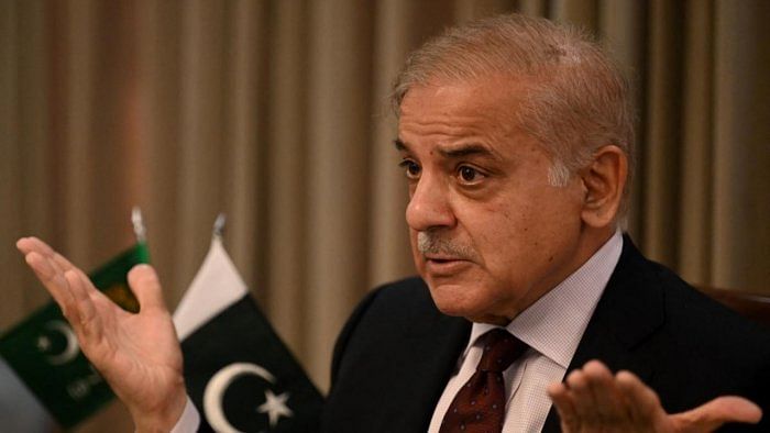 Pakistan PM Shehbaz Sharif. Credit: AFP Photo