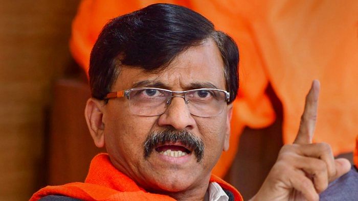 Sanjay Raut. Credit: PTI Photo