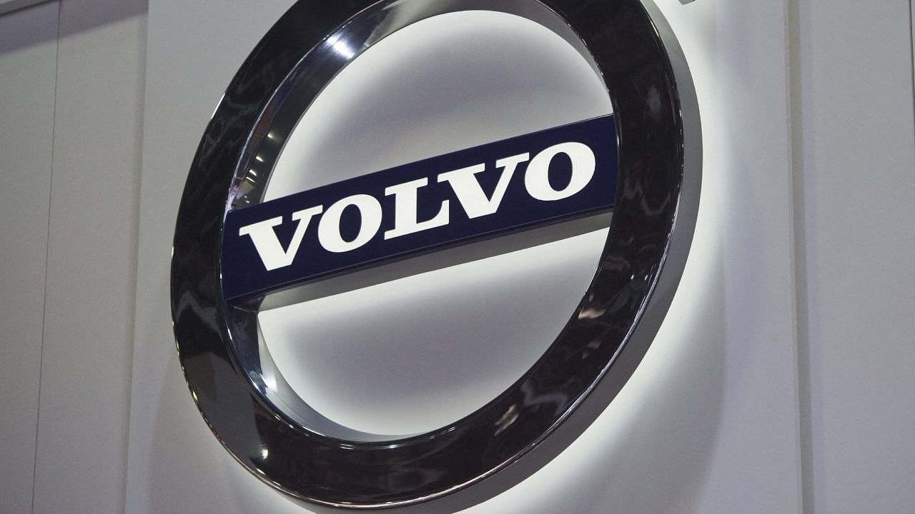 Volvo logo. Credit: AFP Photo