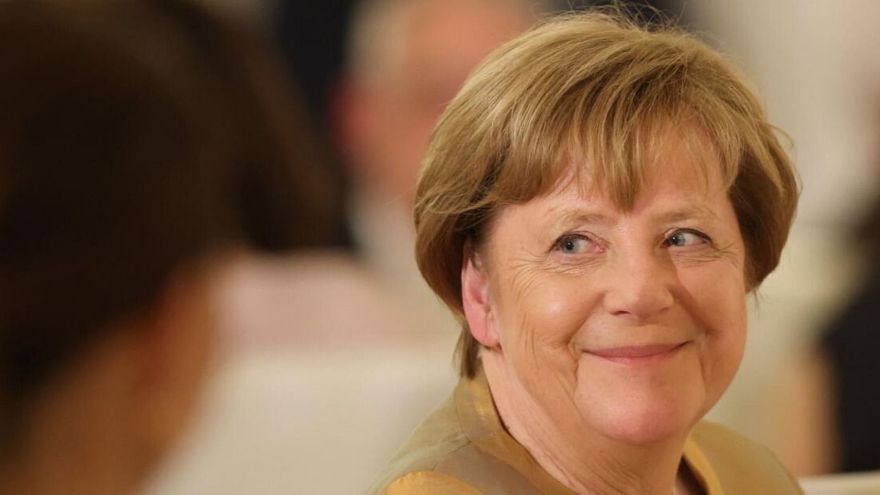 Former German Chancellor Angela Merkel. Photo Credit: AFP Photo