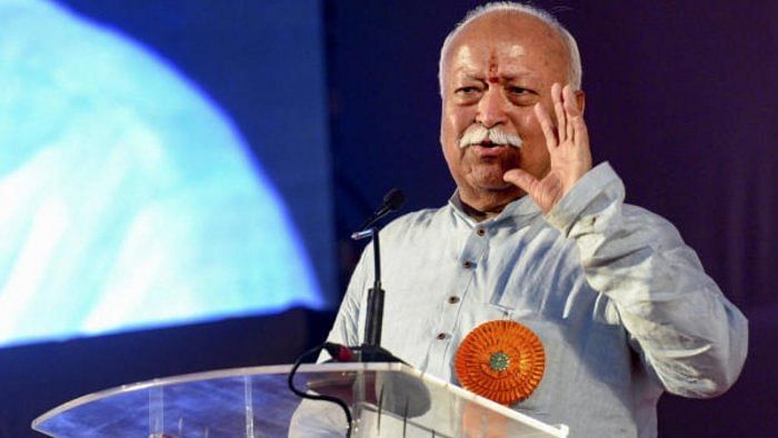 Mohan Bhagwat. Credit: PTI Photo