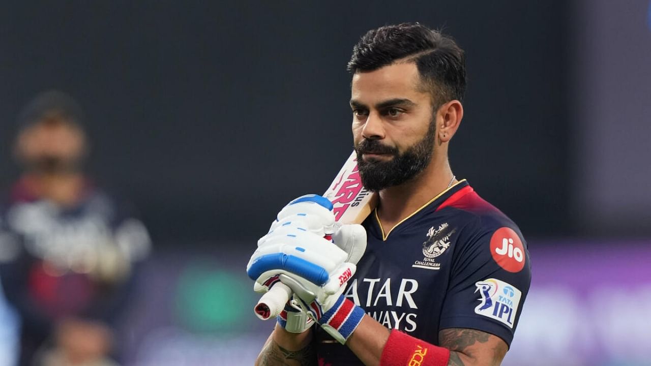 Royal Challengers Bangalore batter Virat Kohli. Credit: PTI Photo