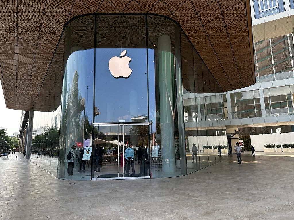 Apple BKC Store in Mumbai will be opened for public at 11:00 am on April 18. Credit: DH Photo/KVN Rohit