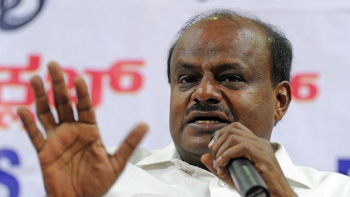 JD(S) leader H D Kumaraswamy. Credit: DH File Photo  