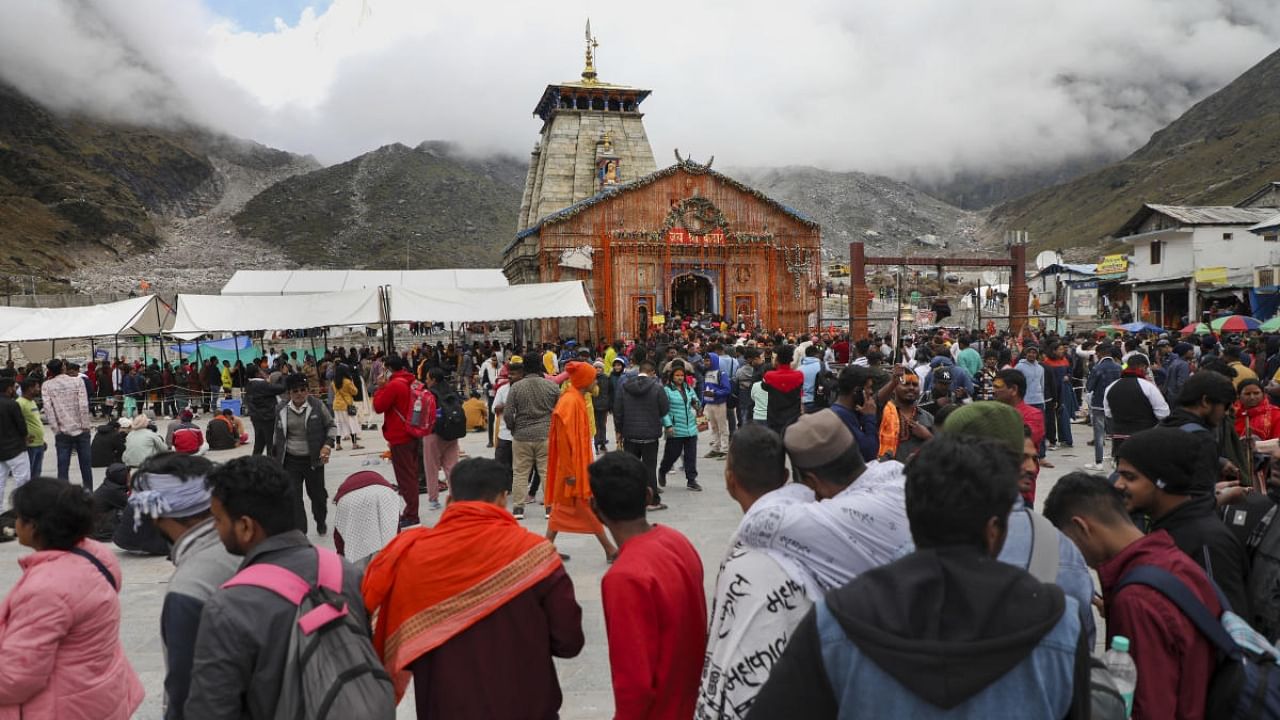 Kedarnath Temple. Credit: PTI Photo