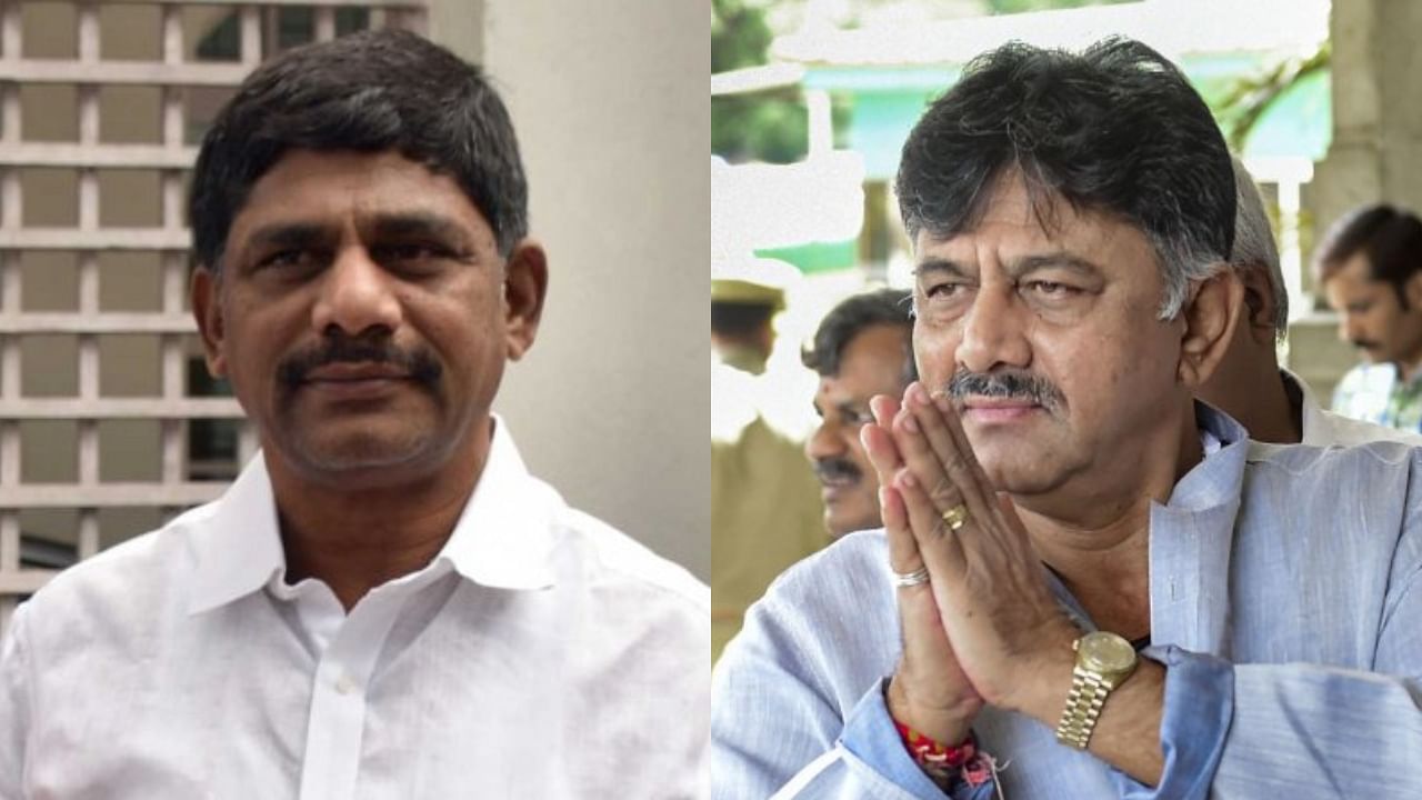 D K Suresh, D K Shivakumar. Credit: DH, PTI Photos