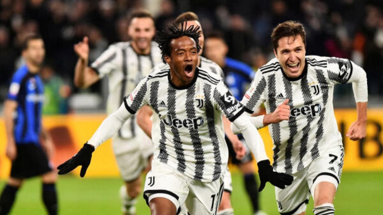 Juventus team. Credit: Reuters File Photo