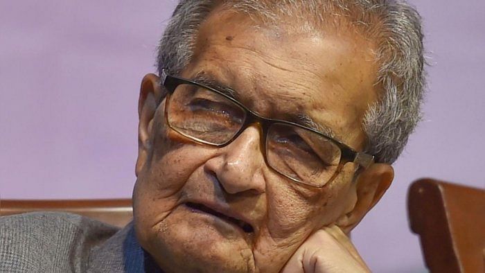 File photo of Nobel laureate Amartya Sen. Credit: PTI