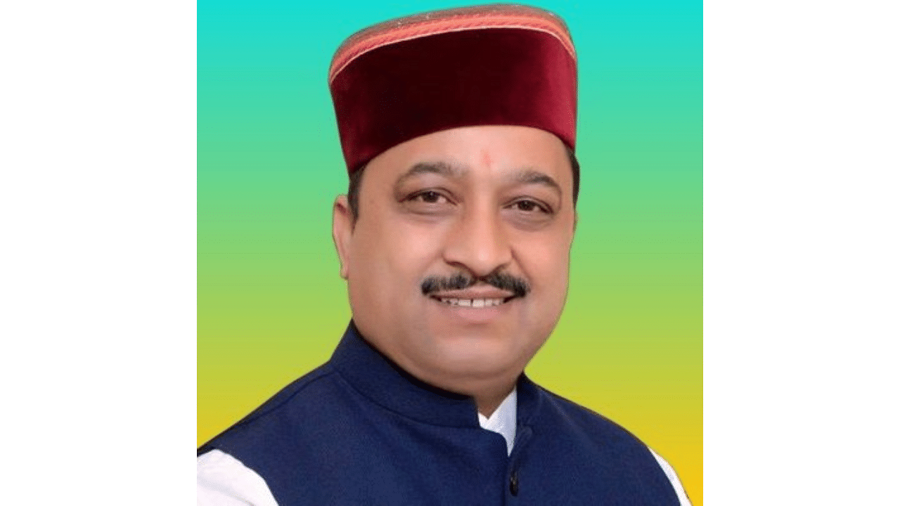 BJP Himachal state president Suresh Kashyap. Credit: Twitter/iSureshBjp