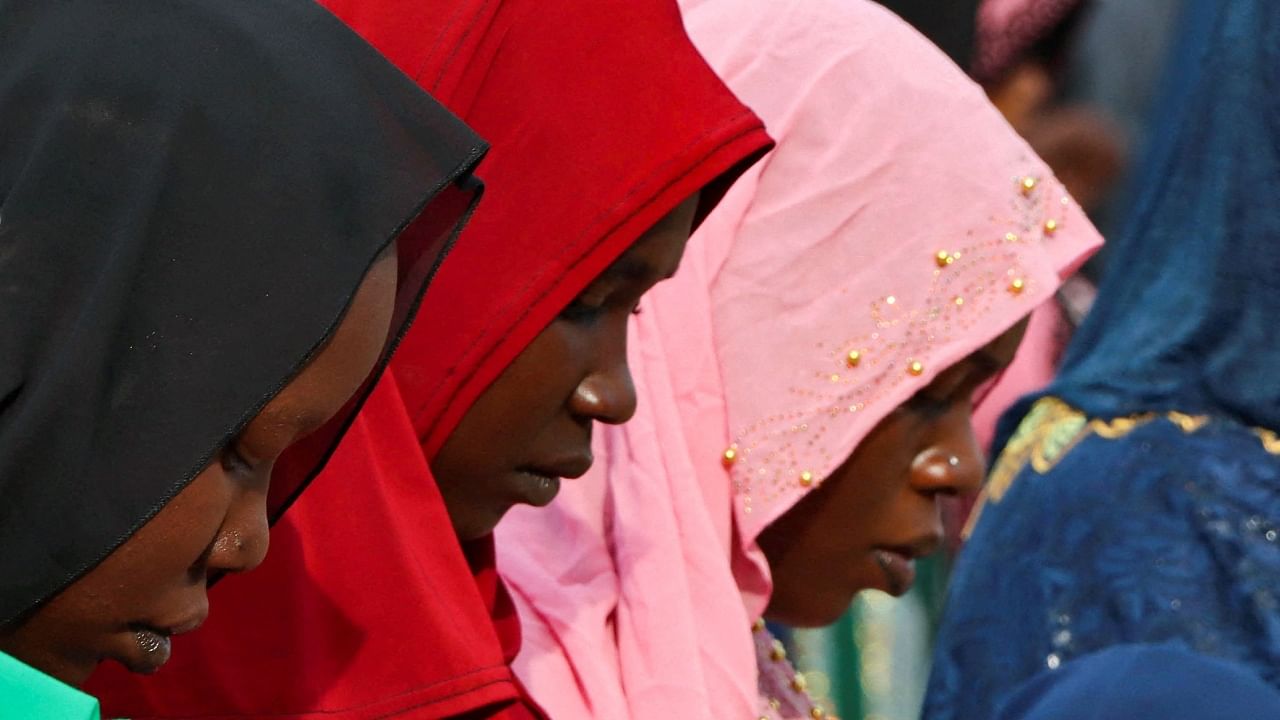 Muslim women faithful attend Eid al-Fitr prayers, marking the end of the fasting month of Ramadan, in Juba, South Sudan April 21, 2023. Credit: Reuters Photo